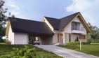 Projekt domu LK&1351 - parterowy z poddaszem dom o powierzchni 158,05 m², dach dwuspadowy - ujęcie 2