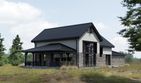Projekt domu FarmHouse One plus - parterowy z poddaszem dom o powierzchni 216,16 m², dach dwuspadowy - ujęcie 3