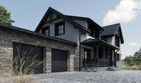 Projekt domu FarmHouse One plus - parterowy z poddaszem dom o powierzchni 216,16 m², dach dwuspadowy - ujęcie 7