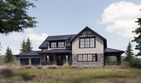 Projekt domu FarmHouse One plus - parterowy z poddaszem dom o powierzchni 216,16 m², dach dwuspadowy - ujęcie 10