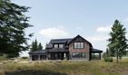Projekt domu FarmHouse One plus - parterowy z poddaszem dom o powierzchni 216,16 m², dach dwuspadowy - ujęcie 13