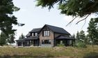 Projekt domu FarmHouse One plus - parterowy z poddaszem dom o powierzchni 216,16 m², dach dwuspadowy - ujęcie 14