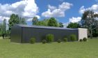 Projekt budynku gospodarczego Planujdom G61 - parterowy dom o powierzchni 429,87 m², dach dwuspadowy - ujęcie 3