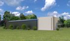 Projekt budynku gospodarczego Planujdom G61 - parterowy dom o powierzchni 429,87 m², dach dwuspadowy - ujęcie 4