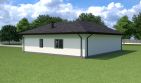Projekt budynku gospodarczego Planujdom GŻ11 - parterowy dom o powierzchni 135,23 m², dach wielospadowy - ujęcie 3