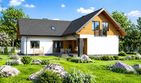 Projekt domu Planujdom 005 - parterowy z poddaszem dom o powierzchni 256,93 m², dach wielospadowy - ujęcie 6