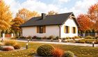 Projekt domu Planujdom 006 - parterowy dom o powierzchni 73,27 m², dach dwuspadowy - ujęcie 5