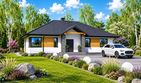 Projekt domu Planujdom 010 - parterowy dom o powierzchni 118,90 m², dach kopertowy - ujęcie 5