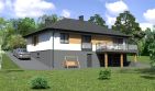 Projekt domu Planujdom 010 ver2 - parterowy dom o powierzchni 234,31 m², dach kopertowy - ujęcie 3