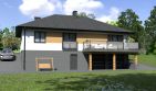 Projekt domu Planujdom 010 ver2 - parterowy dom o powierzchni 234,31 m², dach kopertowy - ujęcie 6