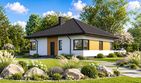 Projekt domu Panujdom 018 - parterowy dom o powierzchni 92,66 m², dach kopertowy - ujęcie 3