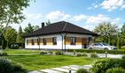 Projekt domu Planujdom 022 - parterowy dom o powierzchni 139,54 m², dach kopertowy - ujęcie 2