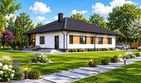 Projekt domu Planujdom 022 - parterowy dom o powierzchni 139,54 m², dach kopertowy - ujęcie 4