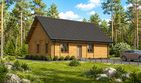 Projekt domu Planujdom 023 - parterowy dom o powierzchni 99,14 m², dach dwuspadowy - ujęcie 2