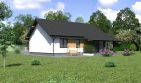 Projekt domu Planujdom 025 ver2 - parterowy dom o powierzchni 86,67 m², dach dwuspadowy - ujęcie 3