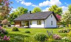 Projekt domu Planujdom 028 - parterowy dom o powierzchni 117,21 m², dach dwuspadowy - ujęcie 5