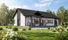 Projekt domu Planujdom 032 - parterowy dom o powierzchni 116,24 m², dach dwuspadowy - ujęcie 3