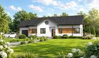 Projekt domu Planujdom 032 - parterowy dom o powierzchni 116,24 m², dach dwuspadowy - ujęcie 5