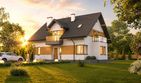Projekt domu Planujdom 033 - parterowy z poddaszem dom o powierzchni 155,07 m², dach dwuspadowy - ujęcie 3