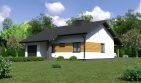 Projekt domu Planujdom 036 - parterowy dom o powierzchni 77,54 m², dach dwuspadowy - ujęcie 6