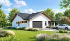 Projekt domu Planujdom 039 - parterowy dom o powierzchni 129,81 m², dach dwuspadowy - ujęcie 2