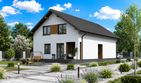 Projekt domu Planujdom 042 - parterowy z poddaszem dom o powierzchni 197,29 m², dach dwuspadowy - ujęcie 3