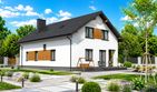 Projekt domu Planujdom 042 - parterowy z poddaszem dom o powierzchni 197,29 m², dach dwuspadowy - ujęcie 4