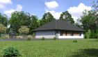 Projekt domu Planujdom 044 - parterowy dom o powierzchni 182,40 m², dach kopertowy - ujęcie 3