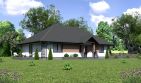 Projekt domu Planujdom 044 - parterowy dom o powierzchni 182,40 m², dach kopertowy - ujęcie 6