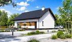 Projekt domu Planujdom 045 - parterowy dom o powierzchni 96,93 m², dach dwuspadowy - ujęcie 4