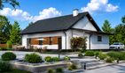 Projekt domu Planujdom 045 ver3 - parterowy dom o powierzchni 97,01 m², dach dwuspadowy - ujęcie 4