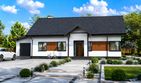Projekt domu Planujdom 045 ver3 - parterowy dom o powierzchni 97,01 m², dach dwuspadowy - ujęcie 5