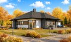 Projekt domu Planujdom 046 - parterowy dom o powierzchni 164,42 m², dach kopertowy - ujęcie 6