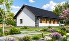 Projekt domu Planujdom 050 - parterowy dom o powierzchni 113,92 m², dach dwuspadowy - ujęcie 4