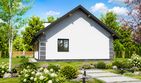 Projekt domu Planujdom 050 - parterowy dom o powierzchni 113,92 m², dach dwuspadowy - ujęcie 6