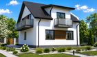 Projekt domu Planujdom 051 - parterowy z poddaszem dom o powierzchni 64,02 m², dach dwuspadowy - ujęcie 2