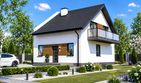 Projekt domu Planujdom 051 - parterowy z poddaszem dom o powierzchni 64,02 m², dach dwuspadowy - ujęcie 5