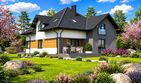 Projekt domu Planujdom 052 - parterowy z poddaszem dom o powierzchni 223,78 m², dach namiotowy - ujęcie 3
