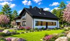 Projekt domu Planujdom 052 - parterowy z poddaszem dom o powierzchni 223,78 m², dach namiotowy - ujęcie 4