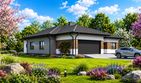 Projekt domu Planujdom 053 - parterowy dom o powierzchni 153,52 m², dach wielospadowy - ujęcie 2