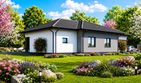 Projekt domu Planujdom 053 - parterowy dom o powierzchni 153,52 m², dach wielospadowy - ujęcie 4