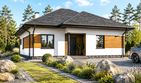 Projekt domu Planujdom 057 - parterowy dom o powierzchni 77,18 m², dach kopertowy - ujęcie 4