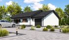Projekt domu Planujdom 065 - parterowy dom o powierzchni 95,99 m², dach dwuspadowy - ujęcie 2