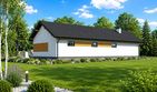 Projekt domu Planujdom 072 - parterowy dom o powierzchni 139,89 m², dach dwuspadowy - ujęcie 4