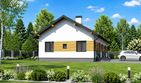 Projekt domu Planujdom 072 - parterowy dom o powierzchni 139,89 m², dach dwuspadowy - ujęcie 5