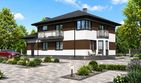 Projekt domu Planujdom 076 - z pełnym piętrem dom o powierzchni 163,26 m², dach kopertowy - ujęcie 4