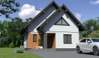 Projekt domu Planujdom 077 - parterowy z poddaszem dom o powierzchni 127,50 m², dach dwuspadowy - ujęcie 5