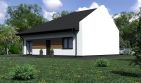 Projekt domu Planujdom 079 - parterowy dom o powierzchni 101,48 m², dach kopertowy - ujęcie 4