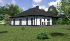 Projekt domu Planujdom 082 - parterowy dom o powierzchni 162,80 m², dach dwuspadowy - ujęcie 3