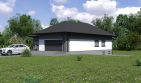 Projekt domu Planujdom 086 - parterowy dom o powierzchni 267,43 m², dach wielospadowy - ujęcie 2